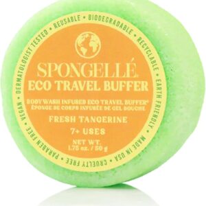 Spongelle Eco Travel Buffer - Tangerine