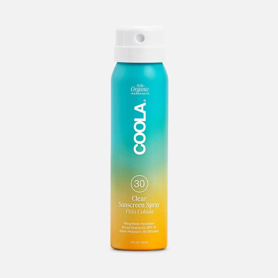 COOLA Clear Sunscreen Spray Tropical Coconut SPF 30 Travel size